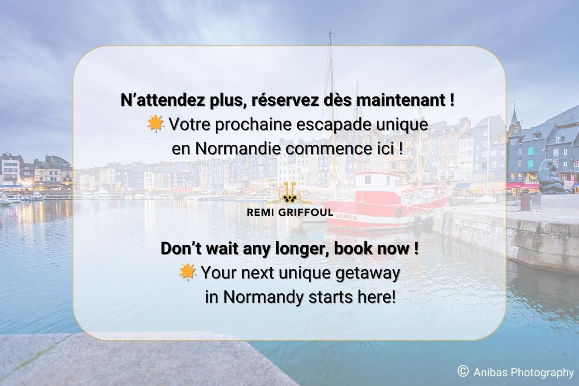 شقة La Cachette De Lucie Heart Of Honfleur 100M From The Port 2 Guests المظهر الخارجي الصورة